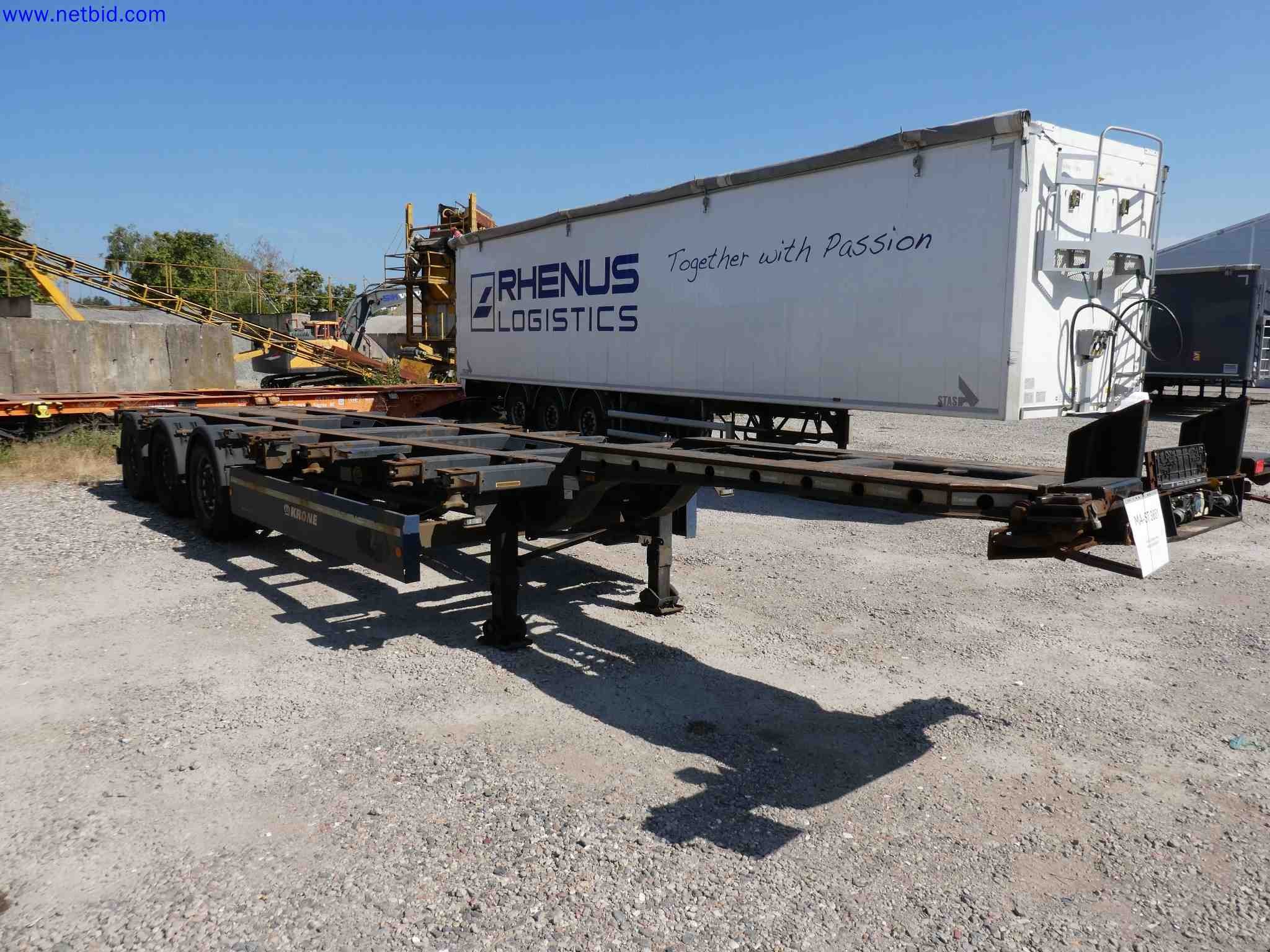 3-Achs Containerchassis Krone SD